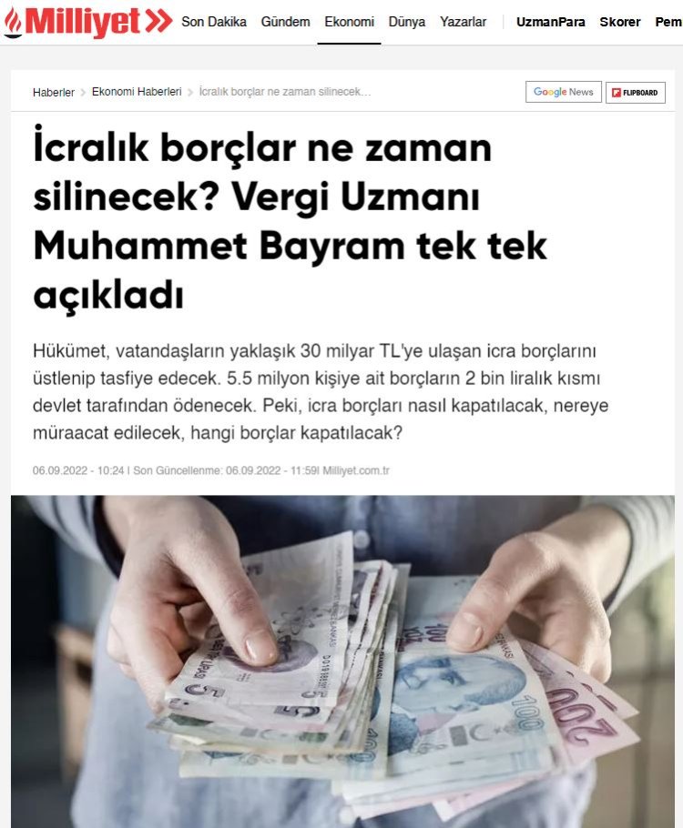 İcralık borçlar ne zaman silinecek? Vergi Uzmanı Muhammet Bayram tek tek açıkladı...