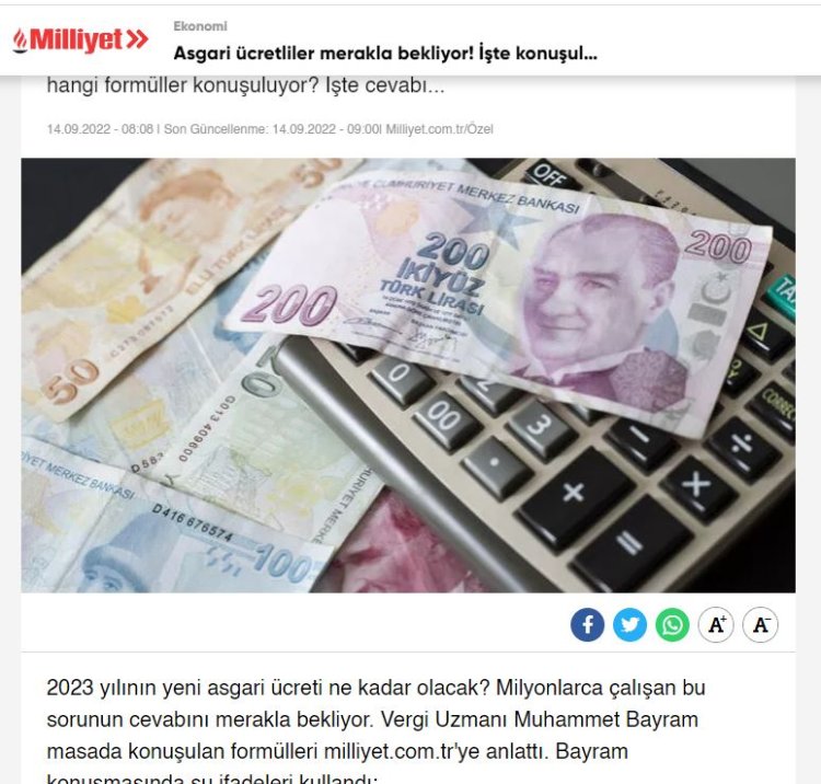 Asgari ücretliler merakla bekliyor! İşte konuşulan yeni zam oranı...