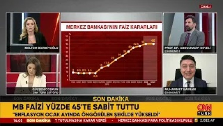 #SONDAKİKA Merkez Bankası'nın Faiz Kararı Belli Oldu! Piyasalarda Son Durum Ne?